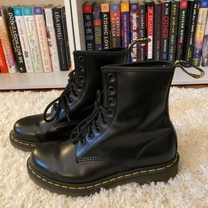 Dr. Martens 1460 women’s leather lace up boots